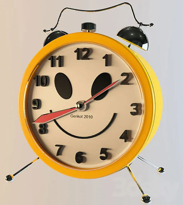 alarm clock. clock 3DModel