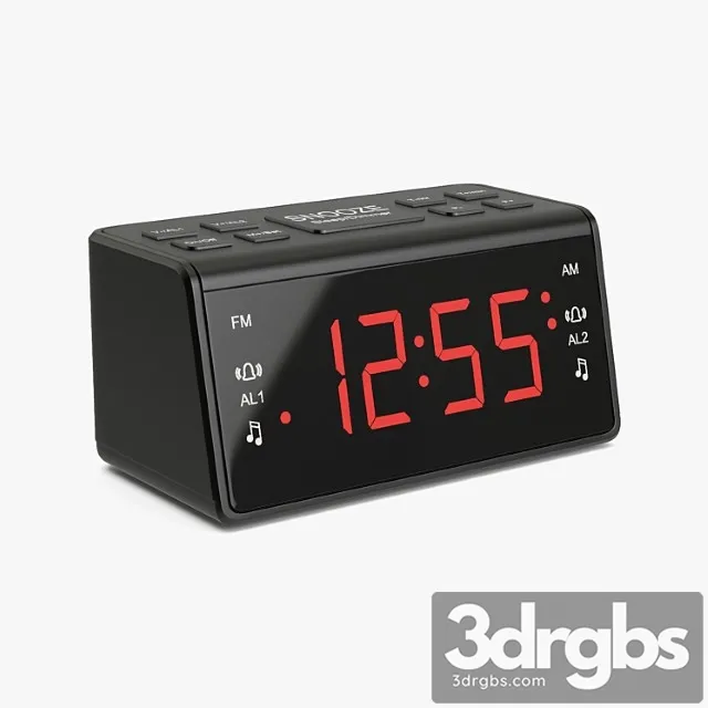 Alarm clock nr 08 3D Model Download