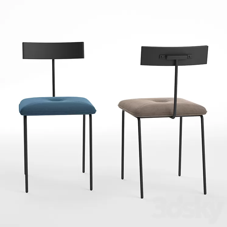 Alba Dining Chair 3D Model Alba Dining Chair 3D Model