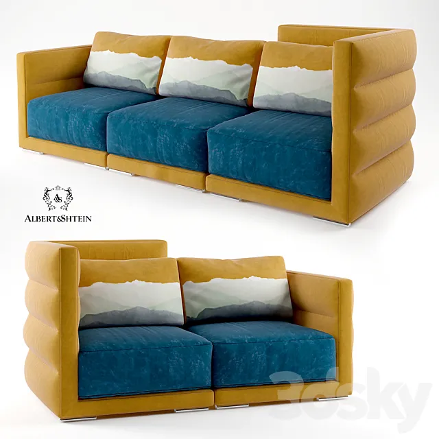 Albert & Shtein FREDO _ Sofa Fredo 3D Model Albert & Shtein FREDO _ Sofa Fredo 3D Model