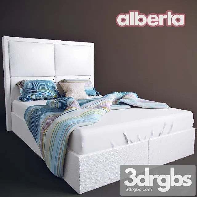 Alberta Bed 3D Model Download Alberta Bed 3D Model Download