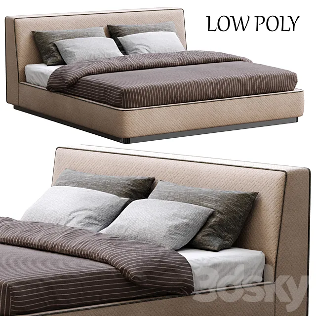 Alberta bed 3DModel Alberta bed 3DModel