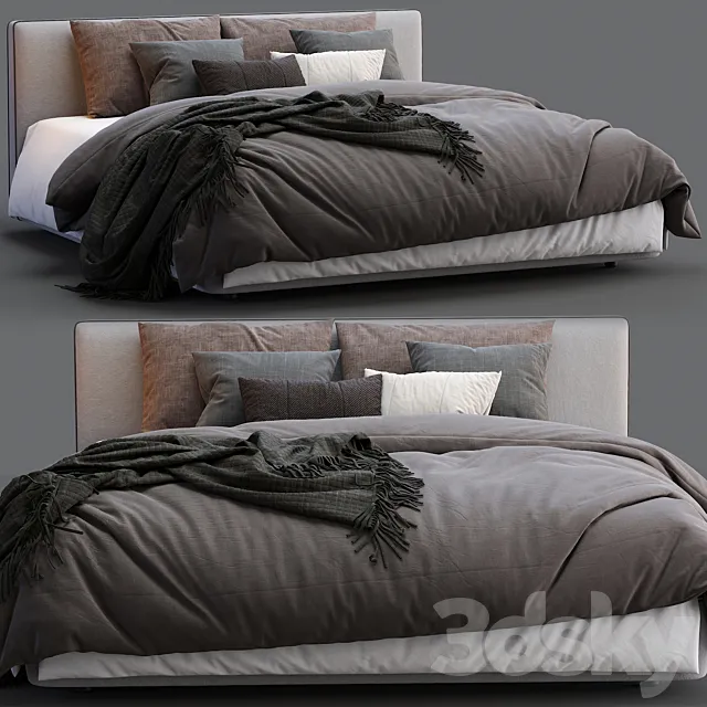 Alberta Bed Laguna 3DModel Alberta Bed Laguna 3DModel