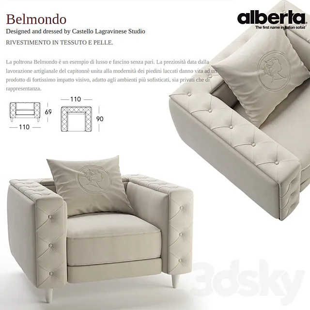 Alberta \ Belmondo 3D Model