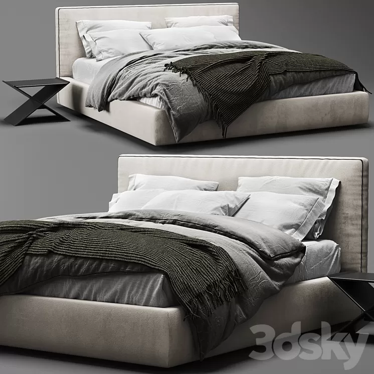 Alberta laguna bed 3D Model