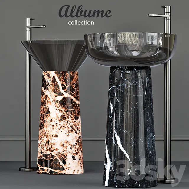 Album collection 3D Model