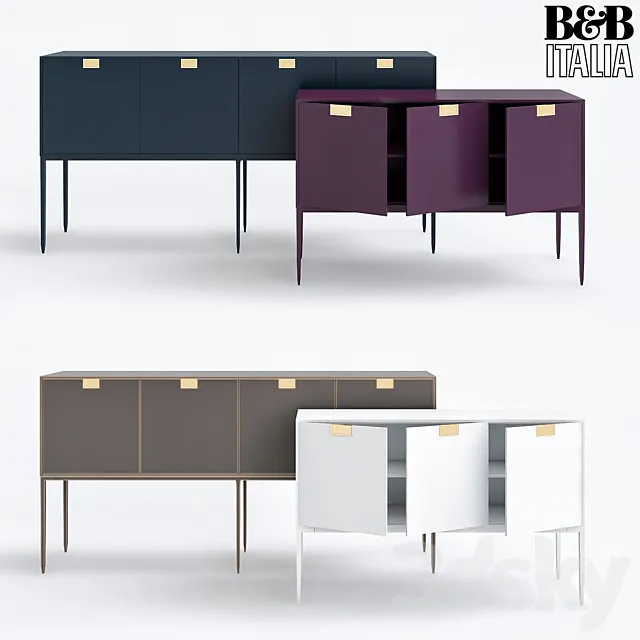 Alcor Sideboards 3D Model Alcor Sideboards 3D Model