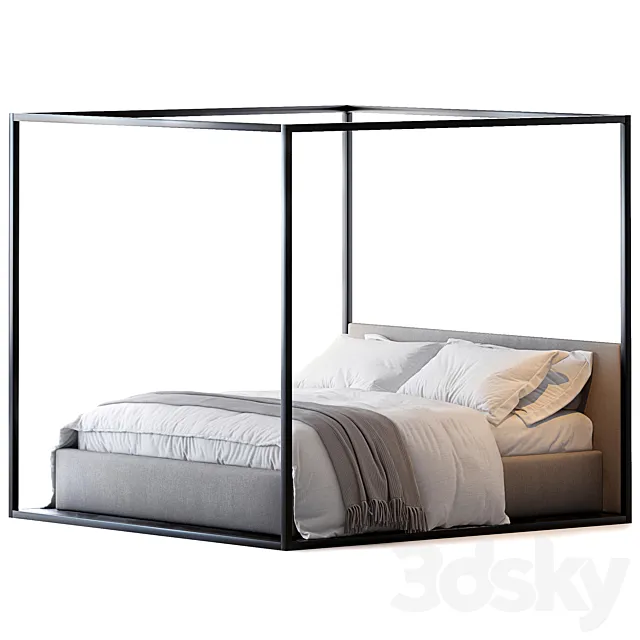 Alcova by B&B Italia 3D Model Alcova by B&B Italia 3D Model