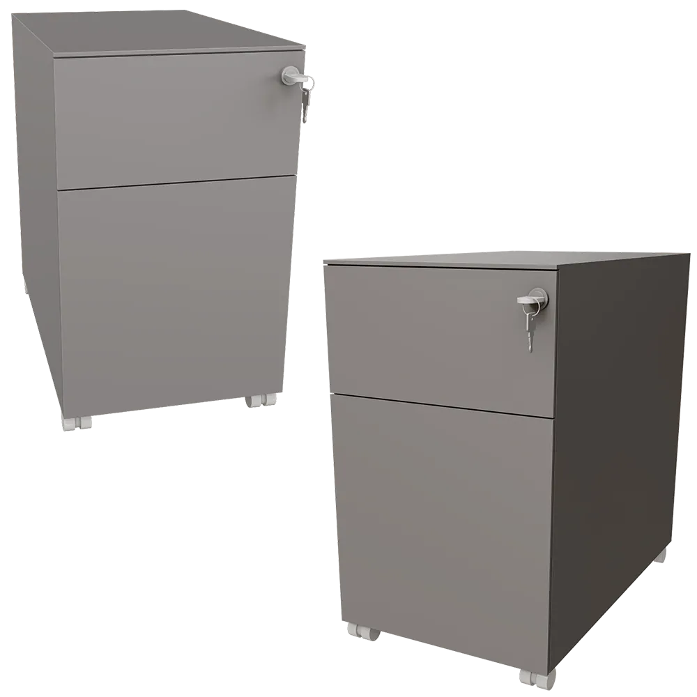 Alea – Drawer unit Pedestals 3D Model