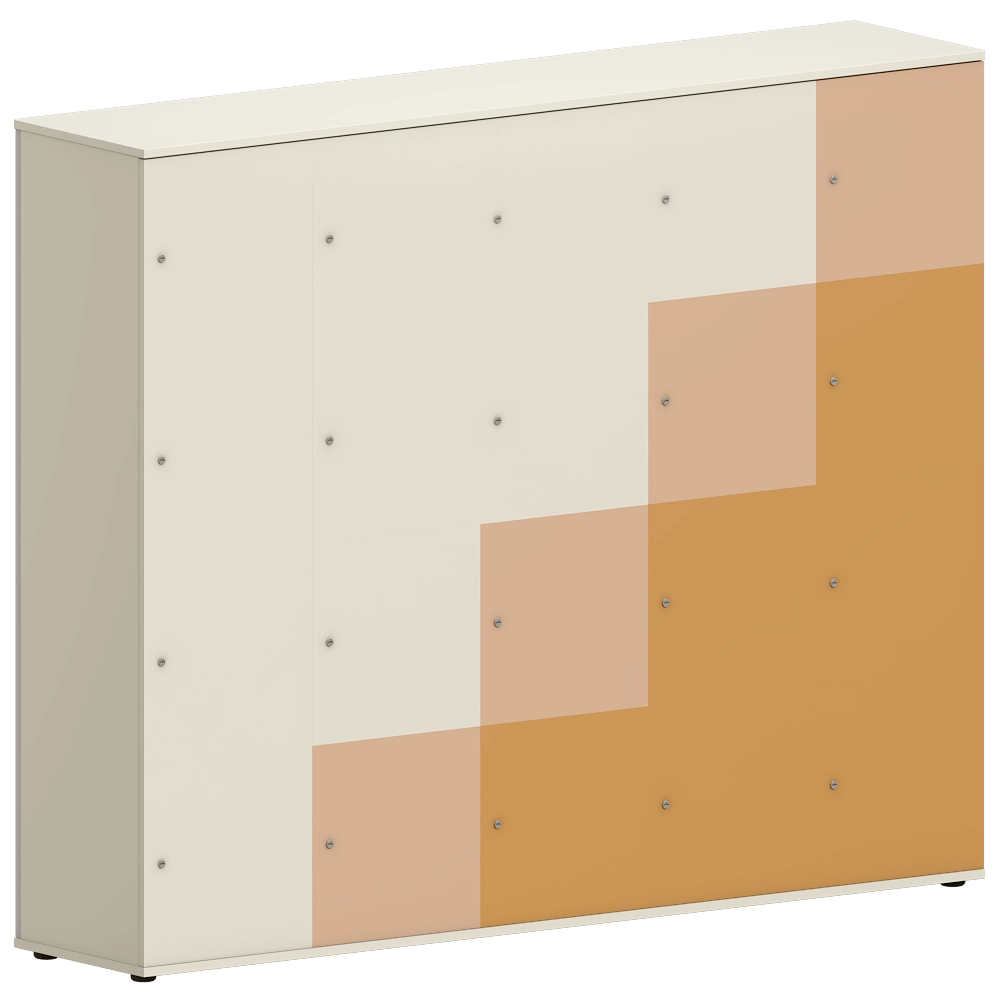 Alea – Modular locker system Lato 3D Model