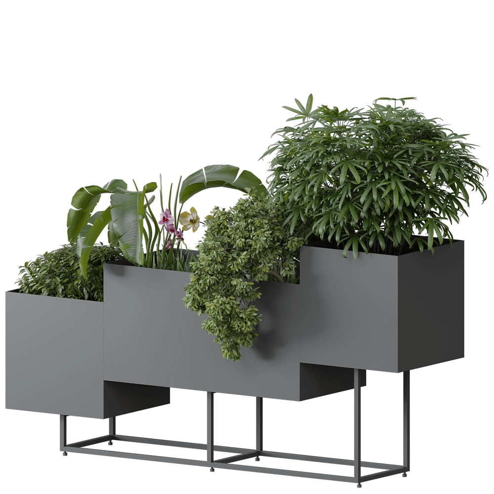 Alea – Planter Jungla 3D Model