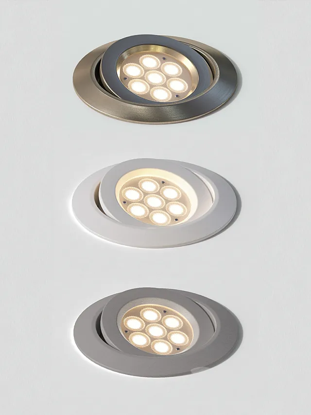 Aledo 7W TD20 IP44 ROUND 3D Model