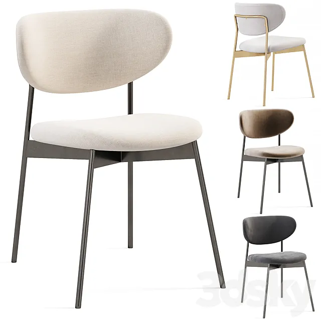 Aleks Chair By Divan.ru 3D Model