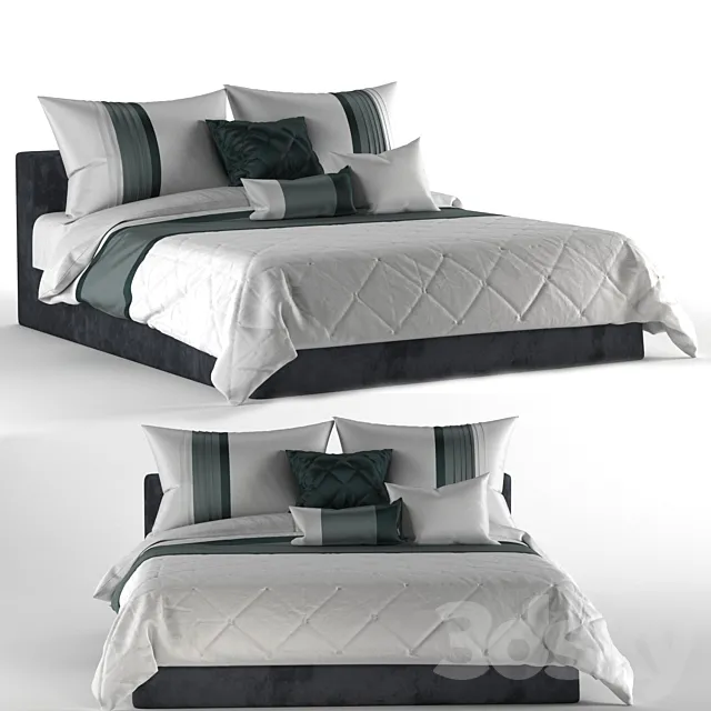 Alexa bed 3D Model Alexa bed 3D Model