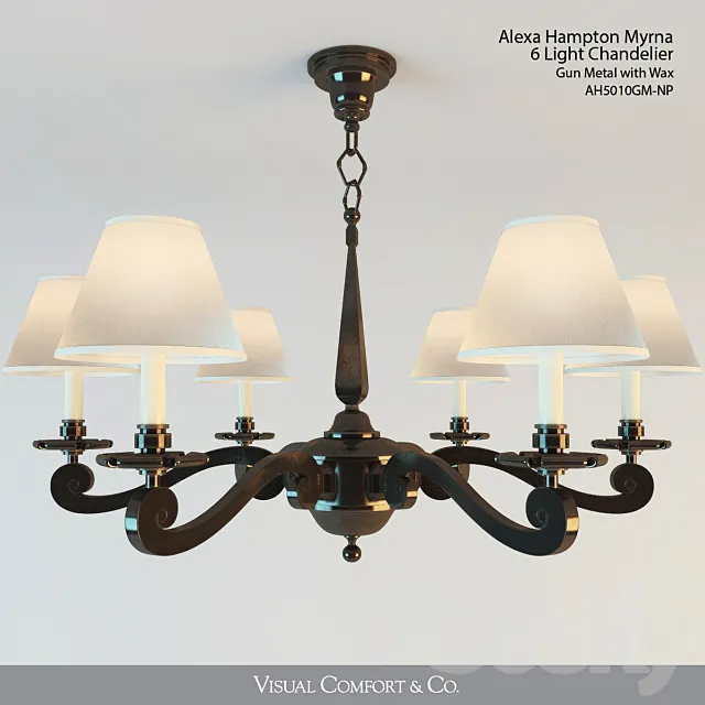 Alexa Hampton Myrna Chandelier 3DModel Alexa Hampton Myrna Chandelier 3DModel