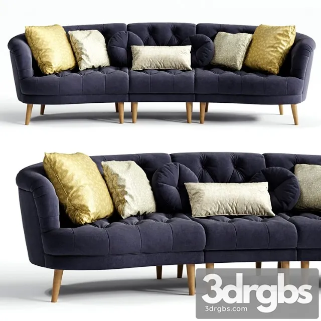 Alexander & james jean maxi xl sofa 2 3D Model Download Alexander & james jean maxi xl sofa 2 3D Model Download