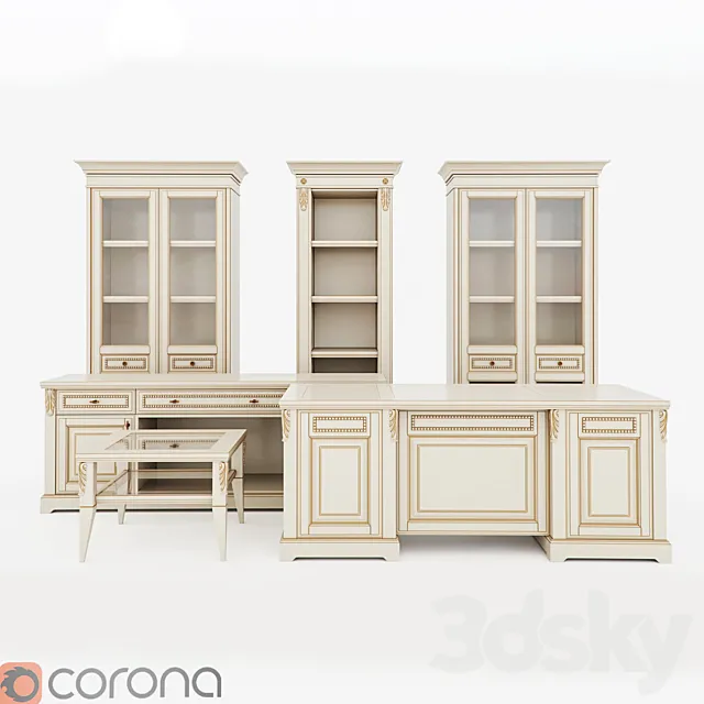 Alexander Tischler Office 3D Model