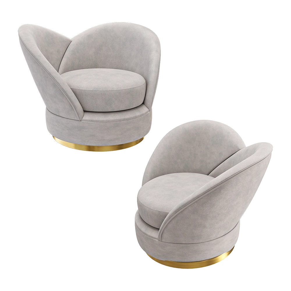 ALEXANDRA – Armchair Blooms S1070 3D Model