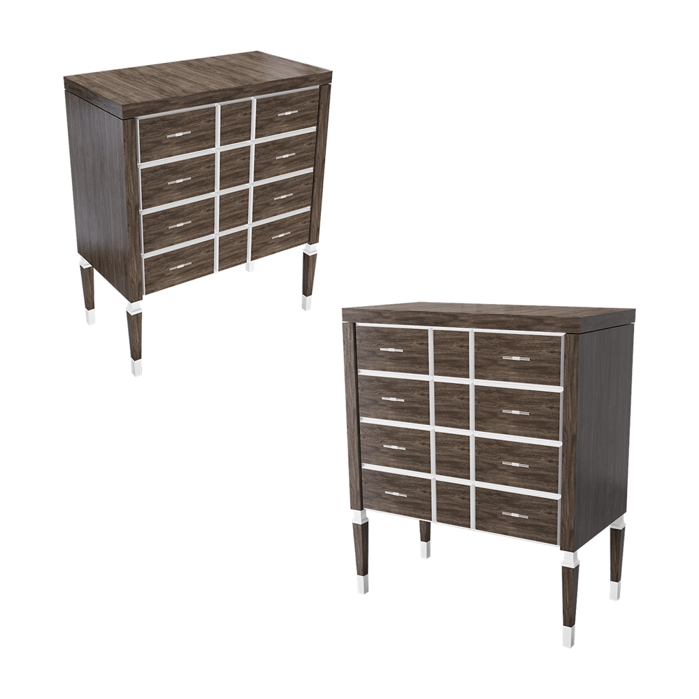 ALEXANDRA – Chest of Drawer LAUREN A3060 3D Model