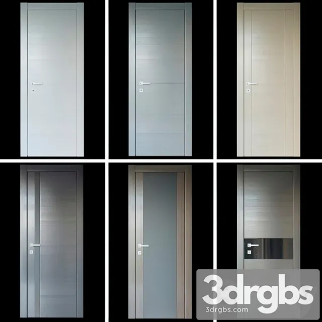 Alexandrian door collection premio 3D Model Download