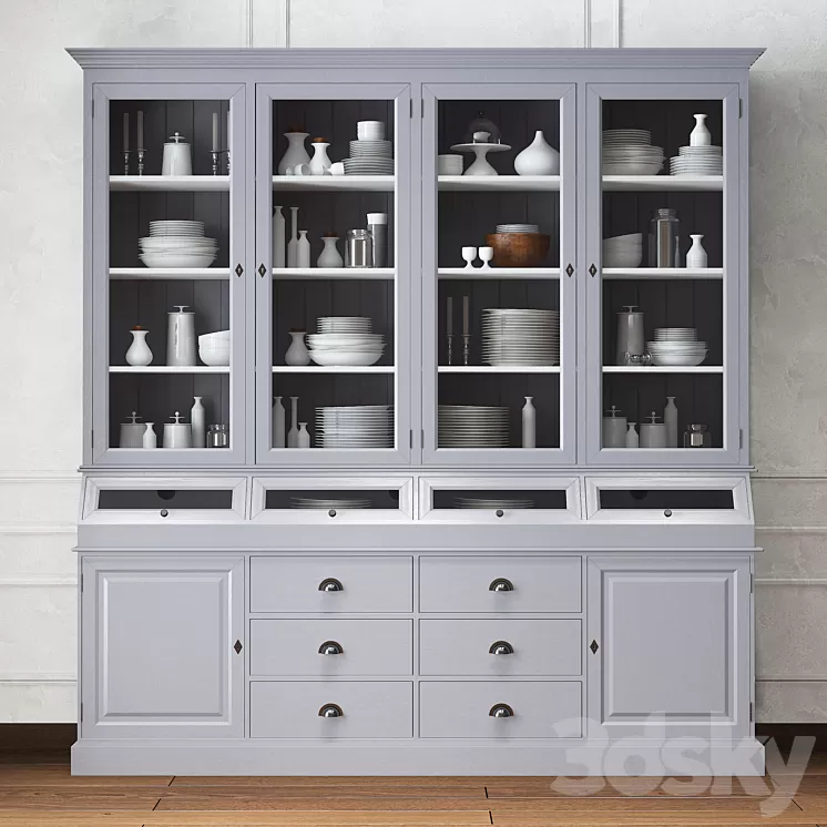 Alexandrine buffet 3D Model