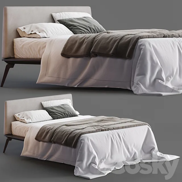 Alf Dafre bed Xilo 3DModel Alf Dafre bed Xilo 3DModel