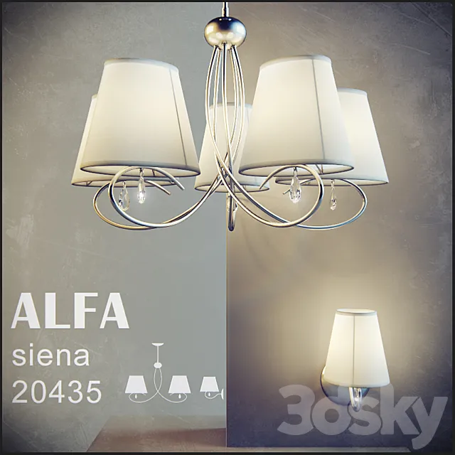 Alfa – Siena 20435 3DModel Alfa – Siena 20435 3DModel