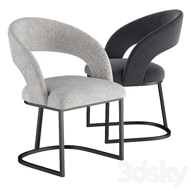 Alfie Dining Chair LIANG & EIMIL 3D Model Alfie Dining Chair LIANG & EIMIL 3D Model