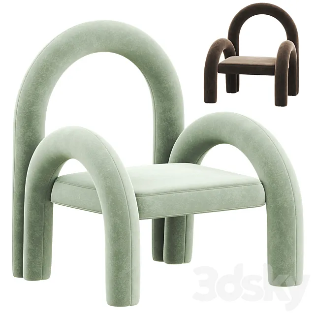 Alga Armchair 3DModel