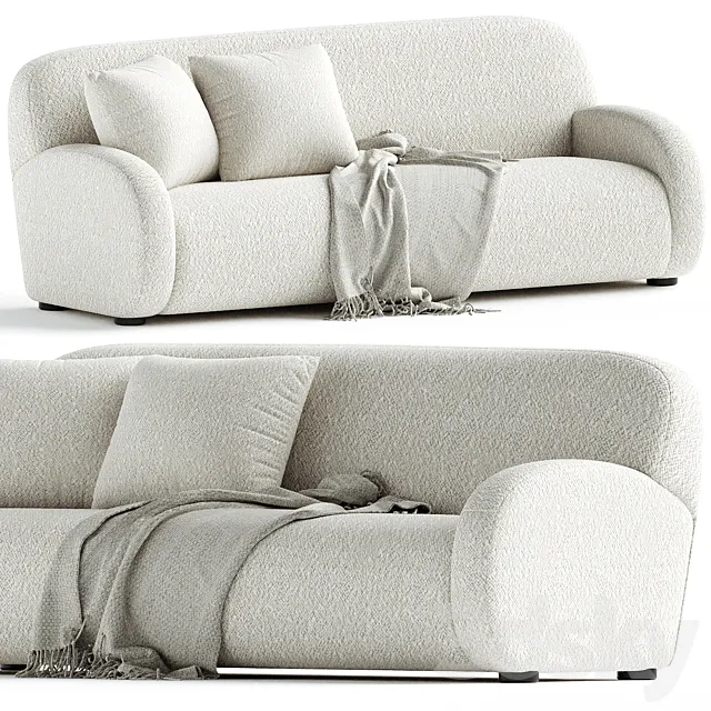 Algiers Sofa 3D Model Algiers Sofa 3D Model