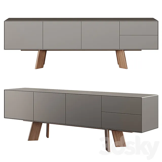 Alhambra B 003 Sideboard 3DModel
