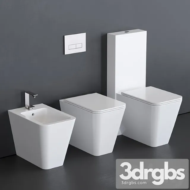 Alice Ceramica Hide Wc 3D Model Download