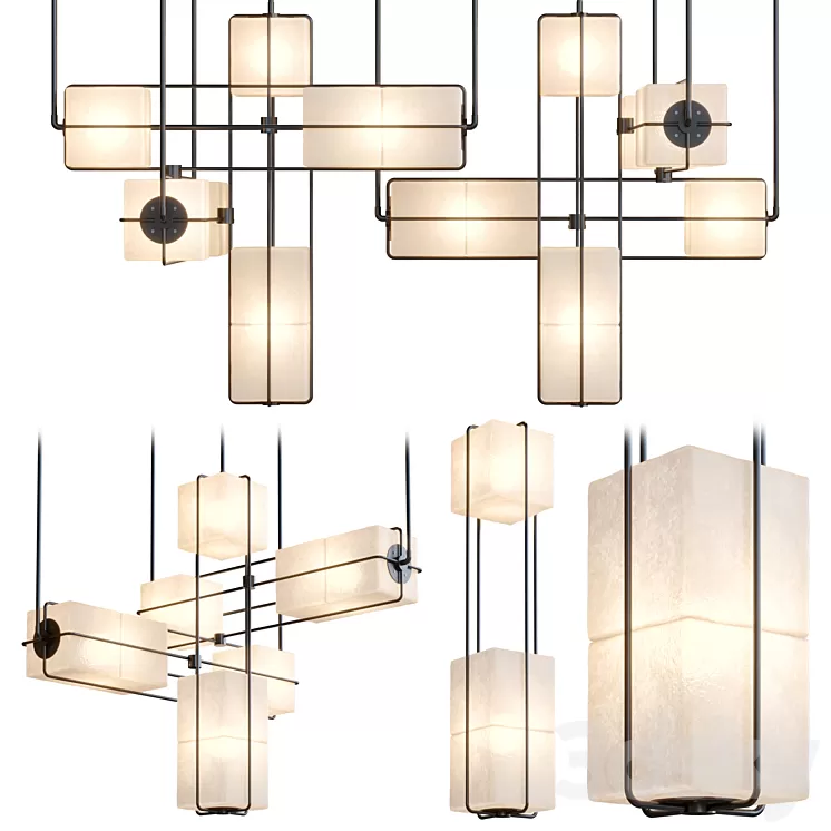 Alice pendant light 3D Model Free Download