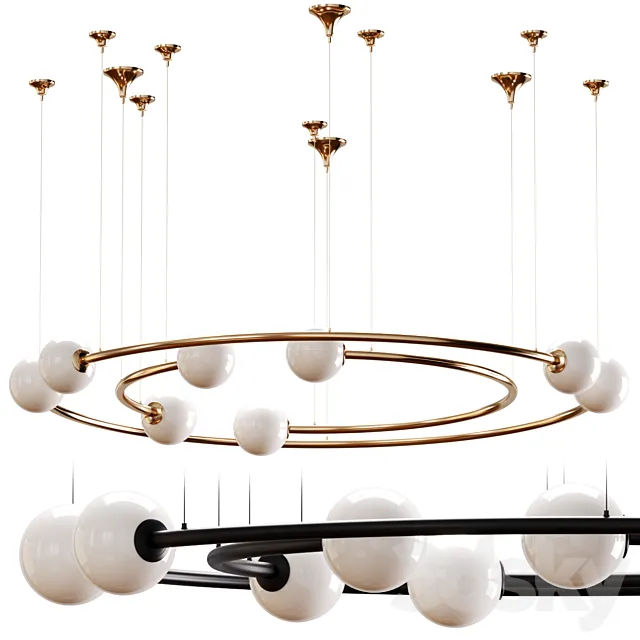 Aliexpress | Hanging lamps 164 3D Model