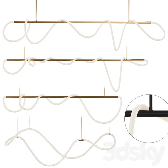 Aliexpress | Pendant lights collection 202 3D Model