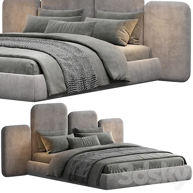 Alik kids bed 3D Model Alik kids bed 3D Model