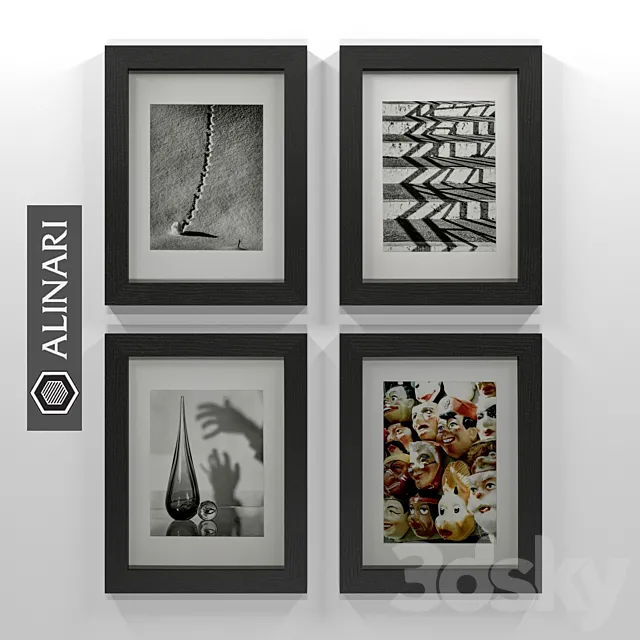 Alinari artistic photo set – part 3 3D Model Alinari artistic photo set – part 3 3D Model