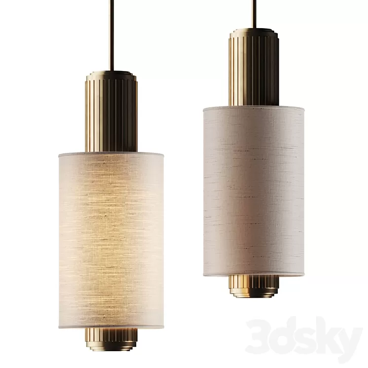 Aline Asmar D'amman Smoking Ogive Pendant 3D Model Free Download