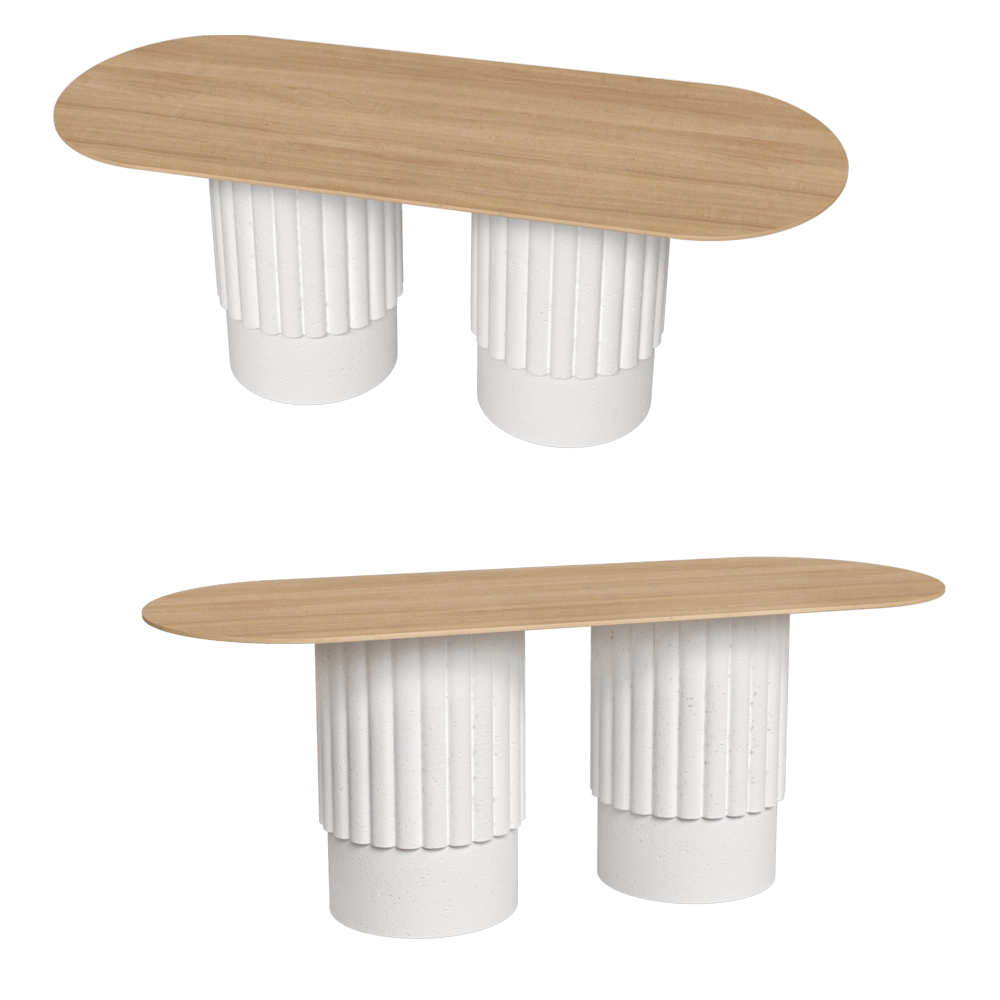 Alisa Sharanina – Dining table Dandy 3D Model Alisa Sharanina – Dining table Dandy 3D Model