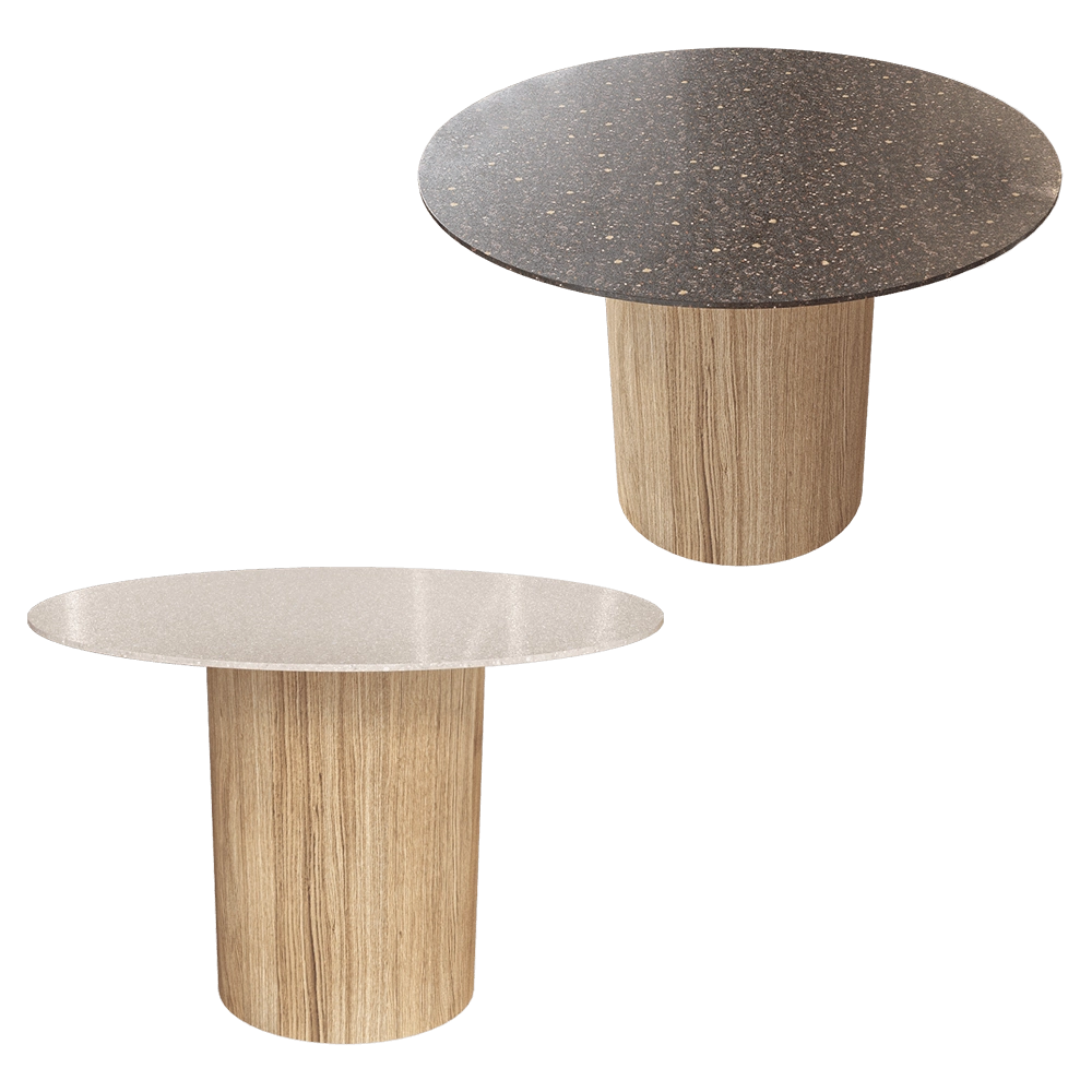 Alisa Sharanina – Dining table Round 3D Model Alisa Sharanina – Dining table Round 3D Model