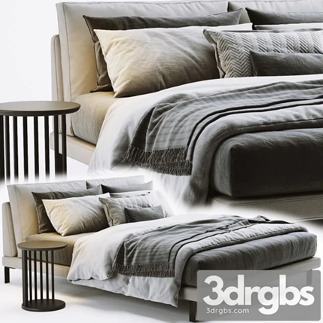 Alivar lady b bed_3 2 3D Model Download Alivar lady b bed_3 2 3D Model Download