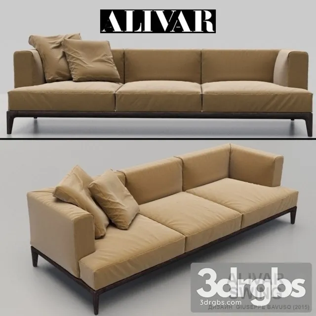Alivar Swing Sofa 01 3D Model Download Alivar Swing Sofa 01 3D Model Download