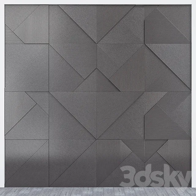 Alivio stripes 3D Model