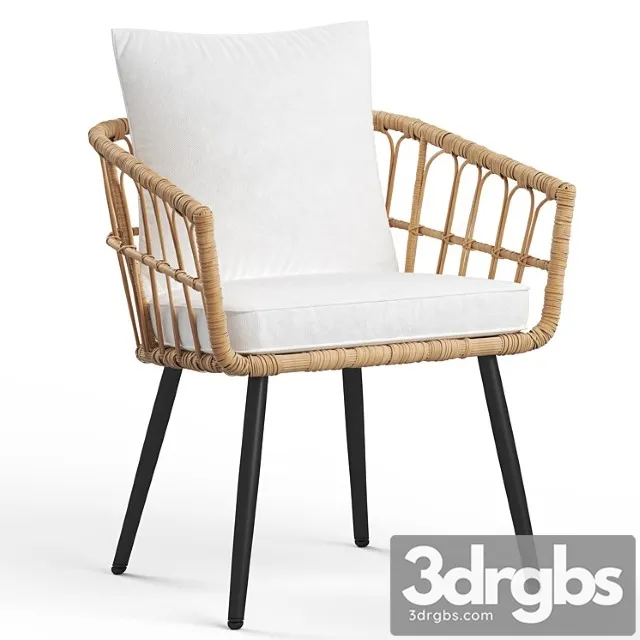 Aliyah wicker rattan armchair Aliyah wicker rattan armchair