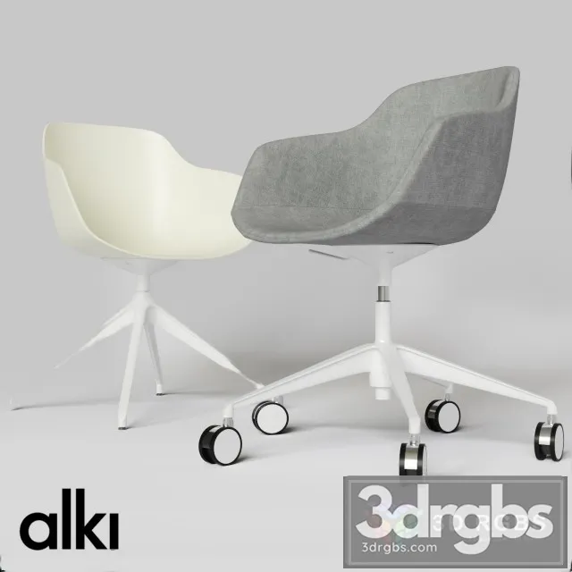 Alki Kuskoa Bi Chair 3D Model Download