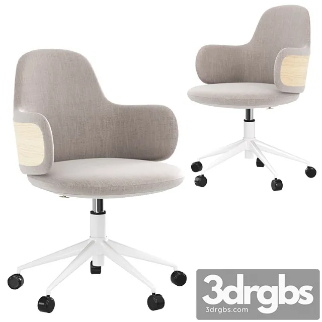 Alki lan office swivel chair 2 3D Model Download 3DSKY Decor Helper