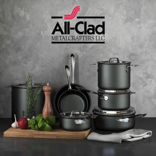 All-Clad NS1 Cookware Set 3D Model