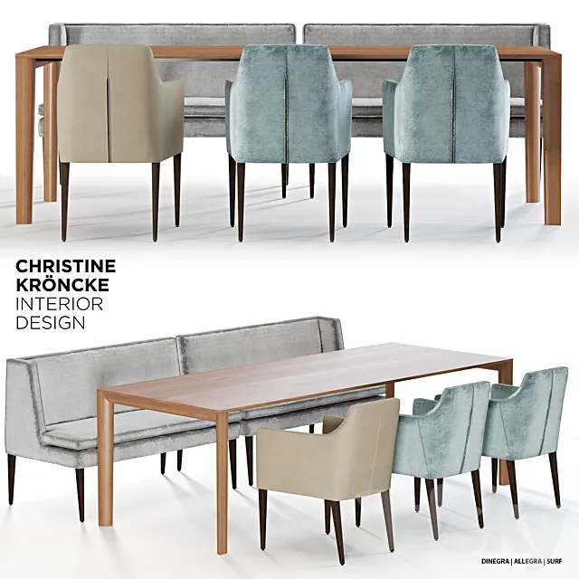 Allegra & Dinegra by Christine Kroencke 3D Model