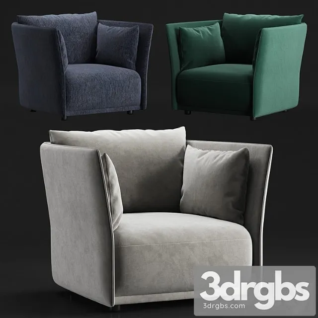 Allermuir obris arm chair 3D Model Download Allermuir obris arm chair 3D Model Download