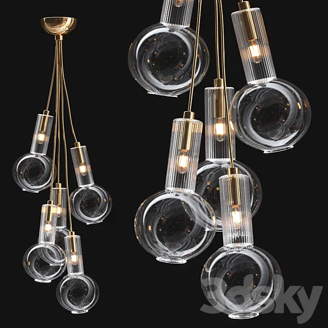 Alliance pendant lights 3DModel